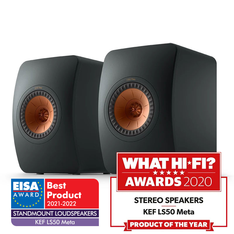 Crossover חנות סטריאו וקולנוע ביתי LS50 META KEF רמקולים מדפיים KEF