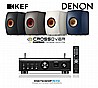 סט סטריאו LS50META בשילוב DENON DRA800 לצליל חם ועשיר במחיר מיוחד!