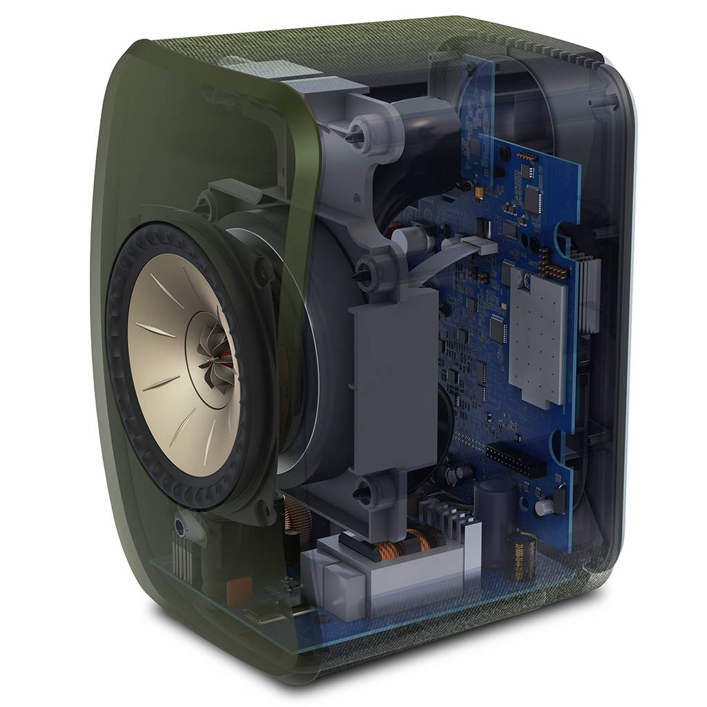 Crossover חנות סטריאו וקולנוע ביתי LSX KEF לבן מתצוגה במצב חדש