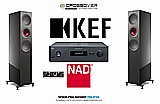 סט סטריאו KEF R7 META בשילוב מגבר מושלם C399 מבית NAD כולל MDC2! סט סטריאו KEF R7 META בשילוב מגבר מושלם C399 מבית NAD כולל MDC2!