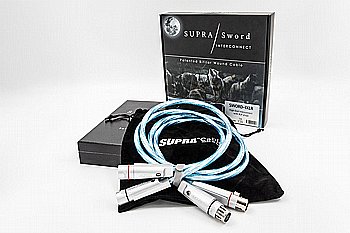 SUPRA Sword IXLR Rhodium 1M