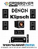 סט קולנוע ביתי מבוסס שקועי קיר מבית KLIPSCH ורסיבר PIONEER LX-302